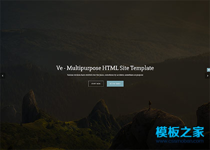 HTML5 & CSS3简洁响应式bootstrap模板