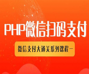 PHP微信扫码支付接入集成自学视频教程