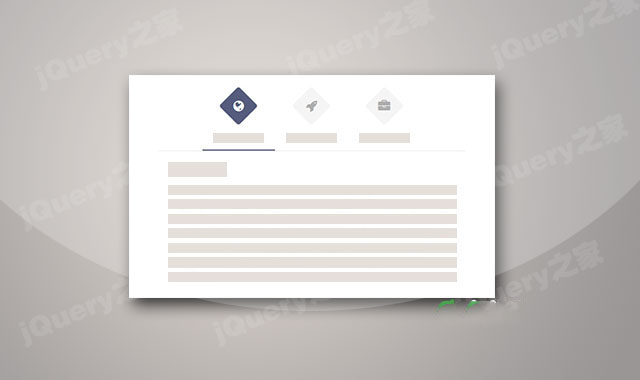 jquery和CSS3 Tabs选项卡
