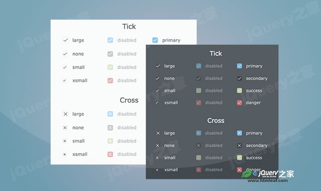 js和CSS3复选框美化特效