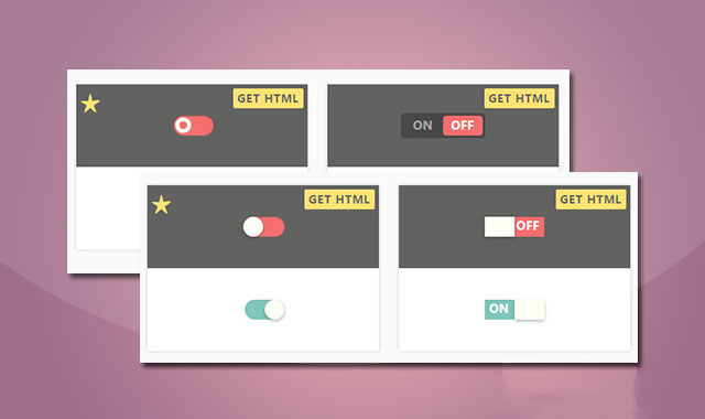 33种css3开关按钮特效
